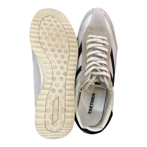 Tretorn Rawlins Retro Tennis Shoe SZ 10 - Picture 4 of 5